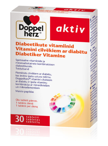 Doppelherz Diabeetikute vitamiinid 